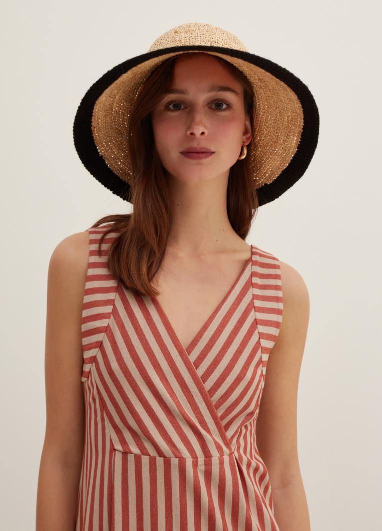 Long dress, striped STEFANEL