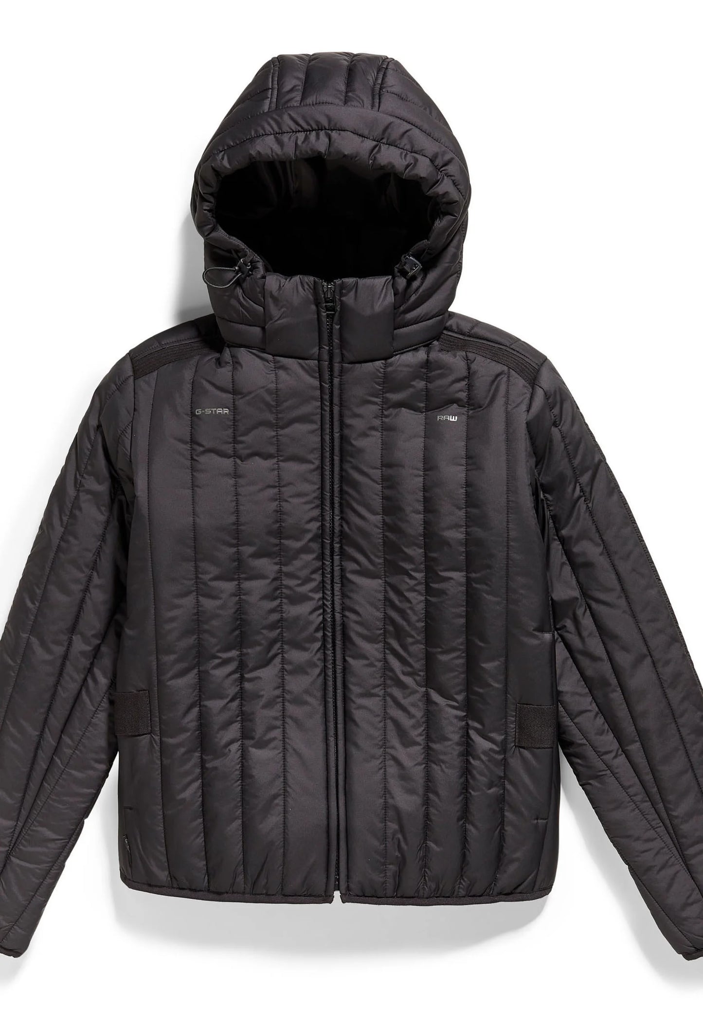 Meefic Vertical Quilted Jacket, Black Women