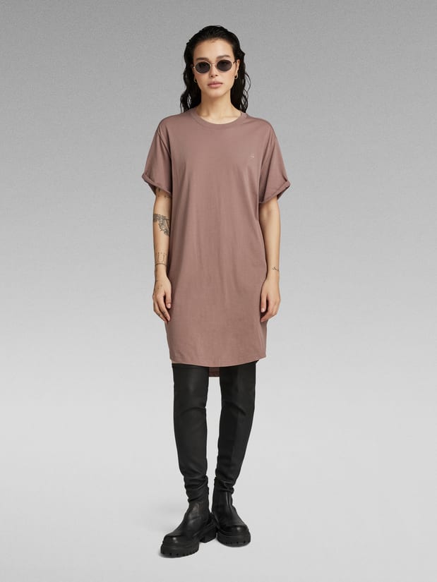 Lash Fem Loose Dress, Chocolate Berry Women