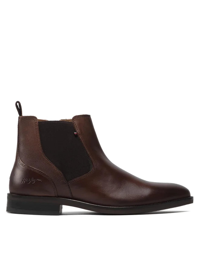 Tommy Hilfiger Signature Brown Boots