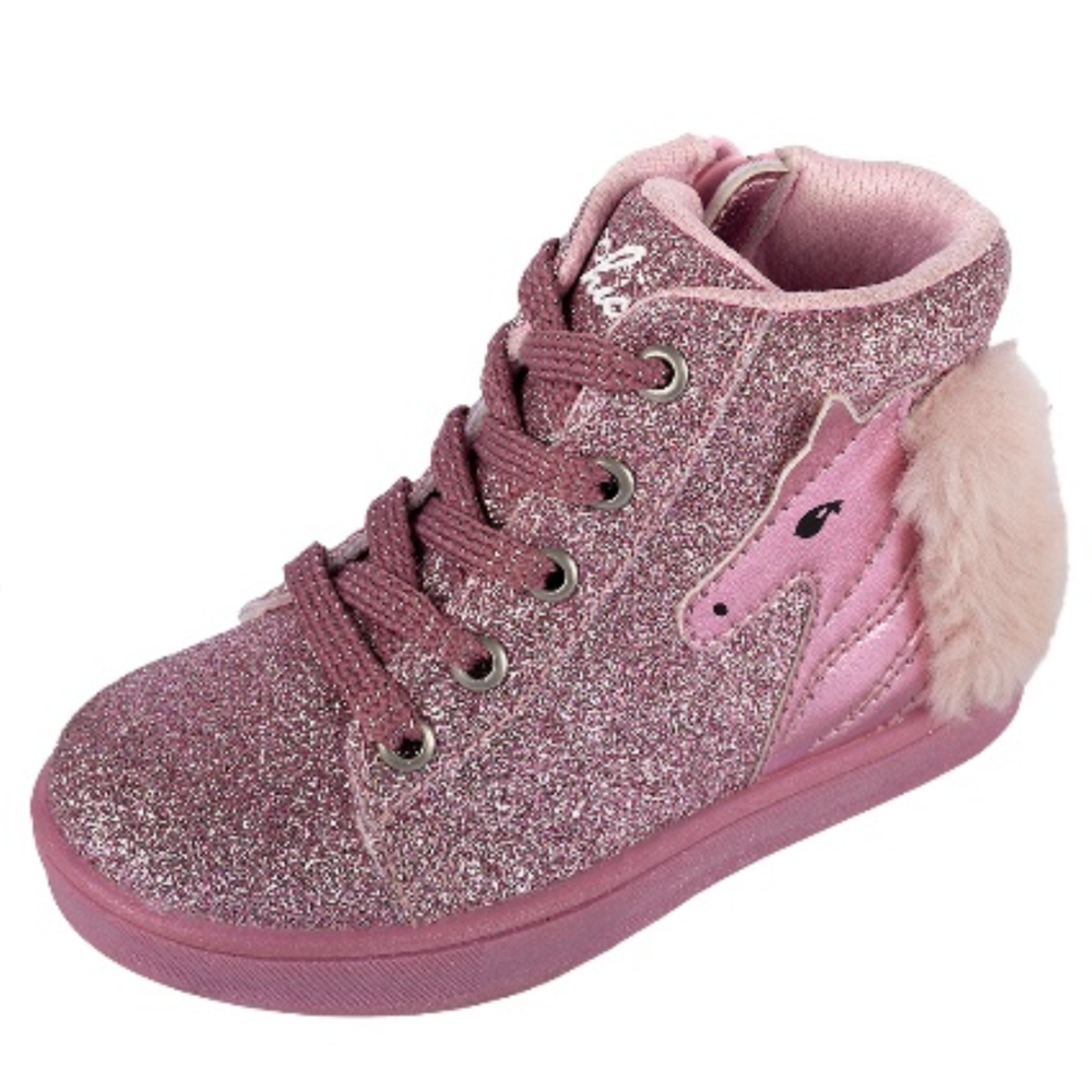Детски обувки с цип (Unicorn pink)