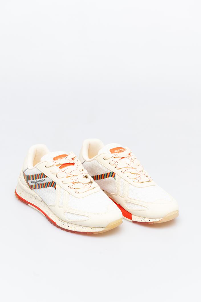 S283 WHITE/RAINBOW M's