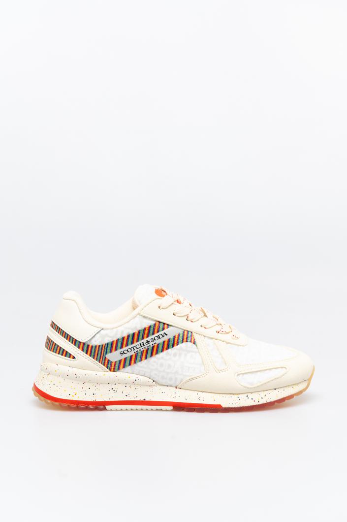 S283 WHITE/RAINBOW M's