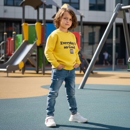 Детска блуза Chicco в жълто-зелено