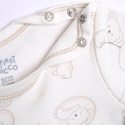 Chicco Бебешки гащеризони/боди 2бр. Bear