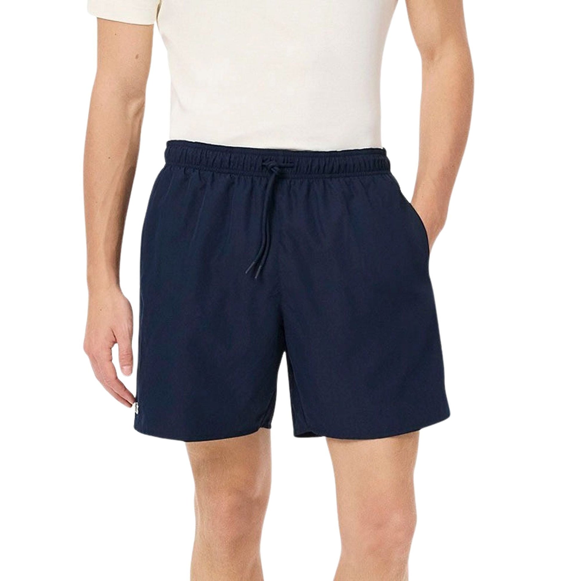 Плувни шорти Lacoste Navy — изглед 3