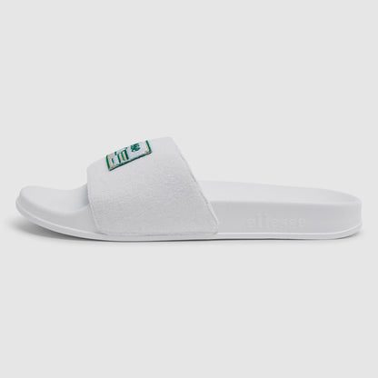 Джапанки Ellesse Court Slide бели — изглед отстрани