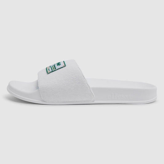 Джапанки Ellesse Court Slide бели — изглед отстрани