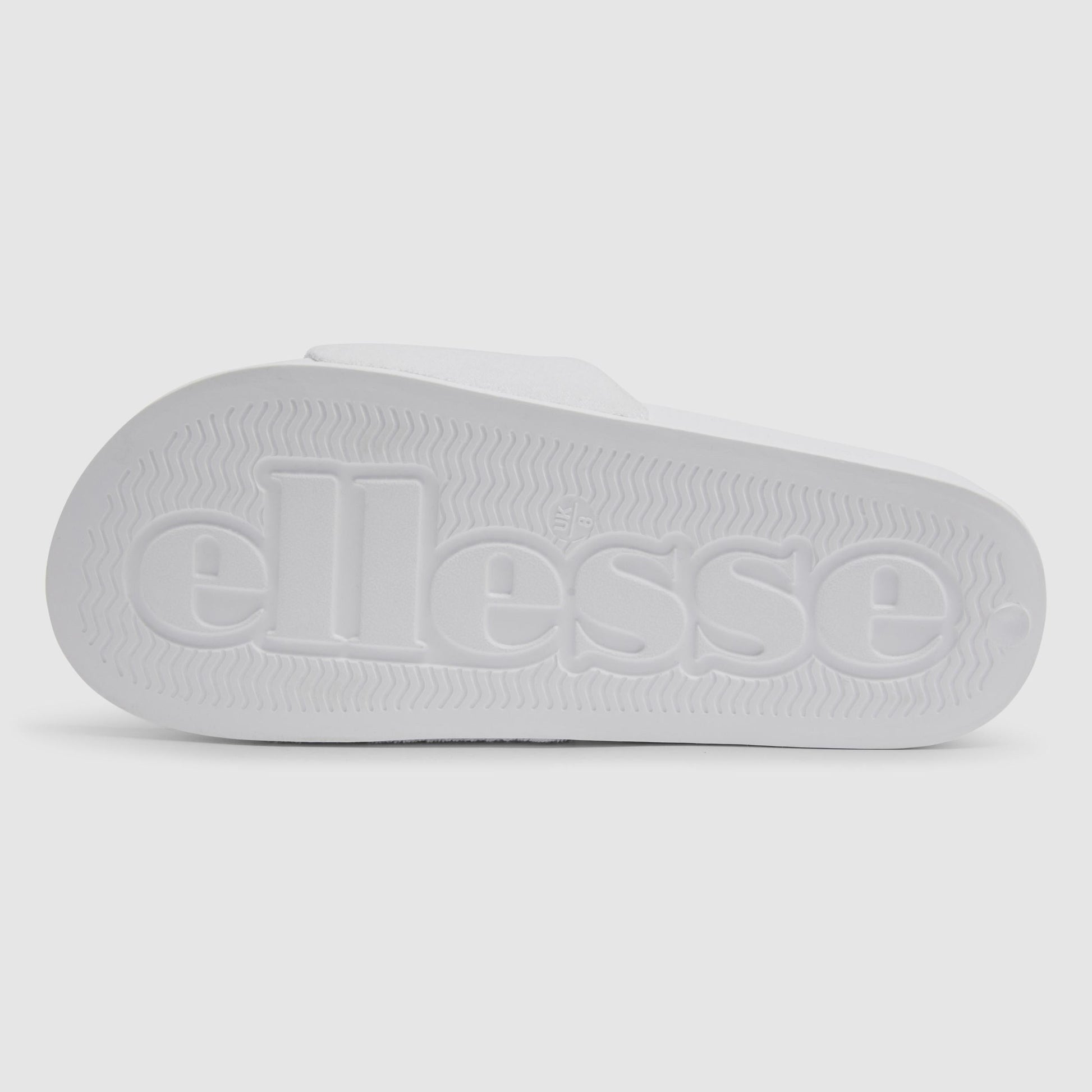 Джапанки Ellesse Court Slide бели — изглед отпред