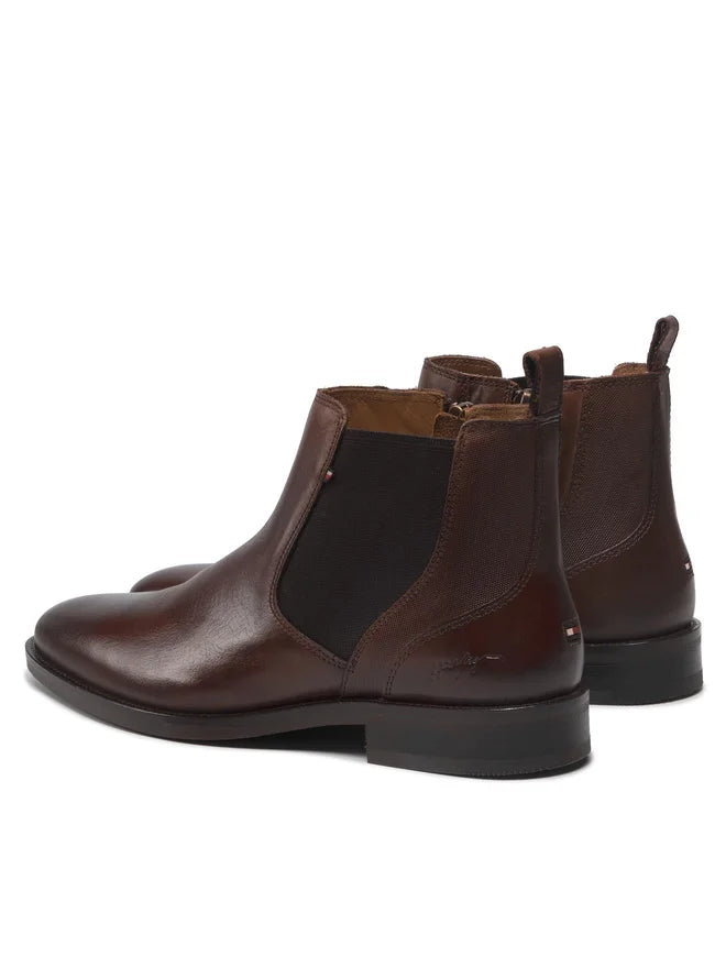 Tommy Hilfiger Signature Brown Boots