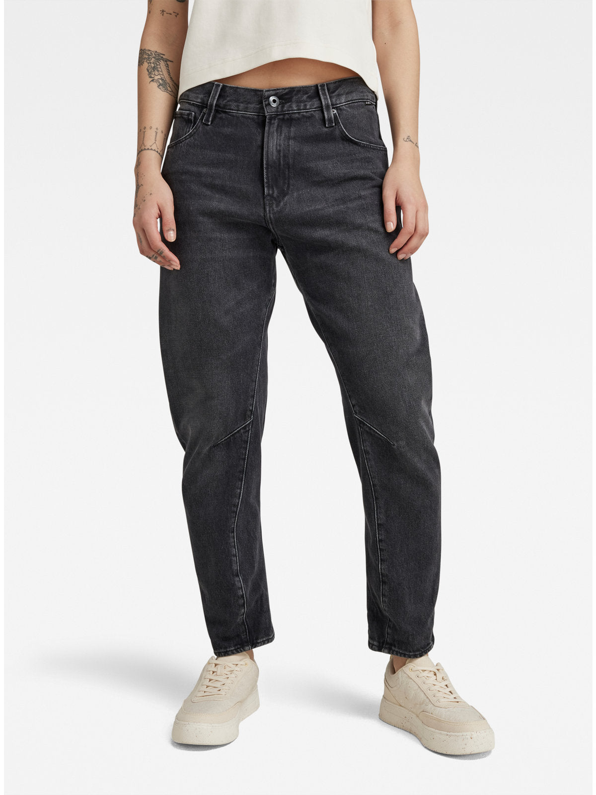 Дамски дънки Arc 3D Boyfriend в черно, G-Star RAW – снимка 2