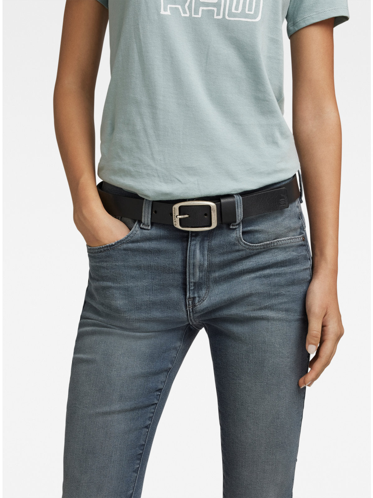 Дамски кожен колан Bryn в черно, G-Star RAW – снимка 4