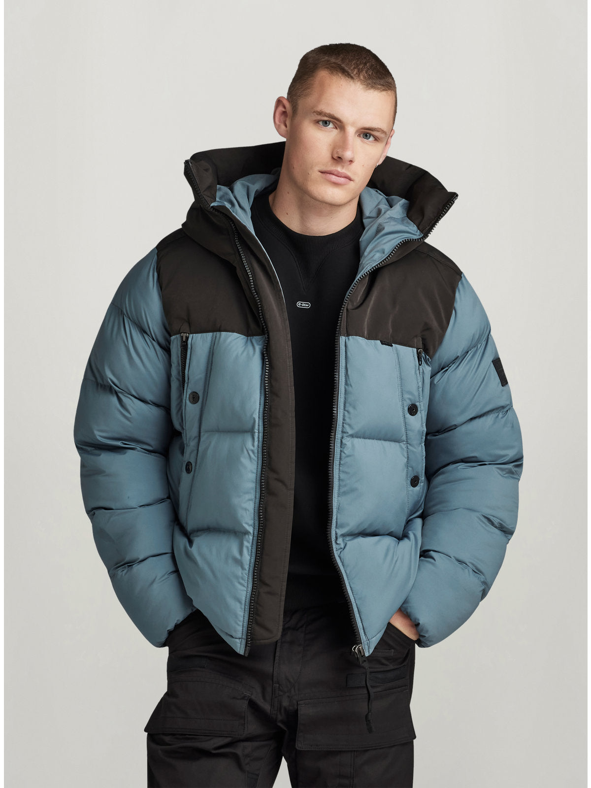 Мъжко зимно яке Expedition в сиво, G-Star RAW – снимка 1