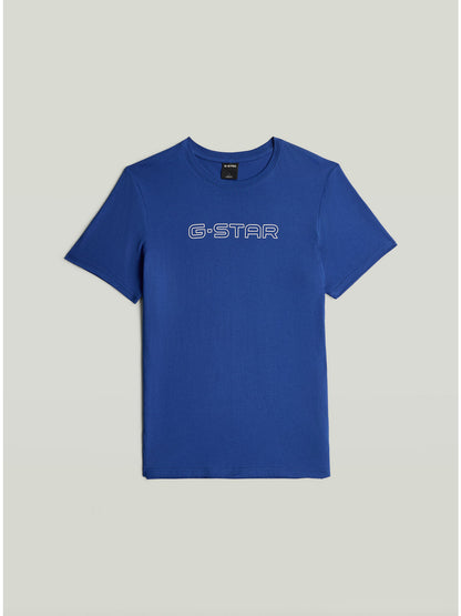 Мъжка тениска G-STAR Slim в синьо, G-Star RAW – снимка 3