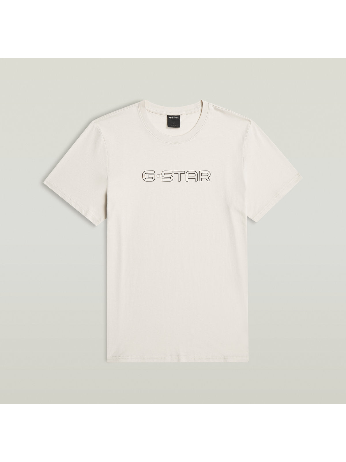 Мъжка тениска G-STAR Slim в бяло, G-Star RAW – снимка 4