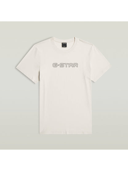 Мъжка тениска G-STAR Slim в бяло, G-Star RAW – снимка 4