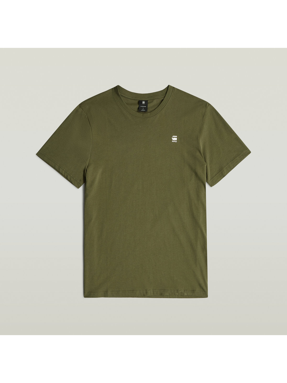 Мъжка тениска GRAW Slim в маслиненозелено, G-Star RAW – снимка 4