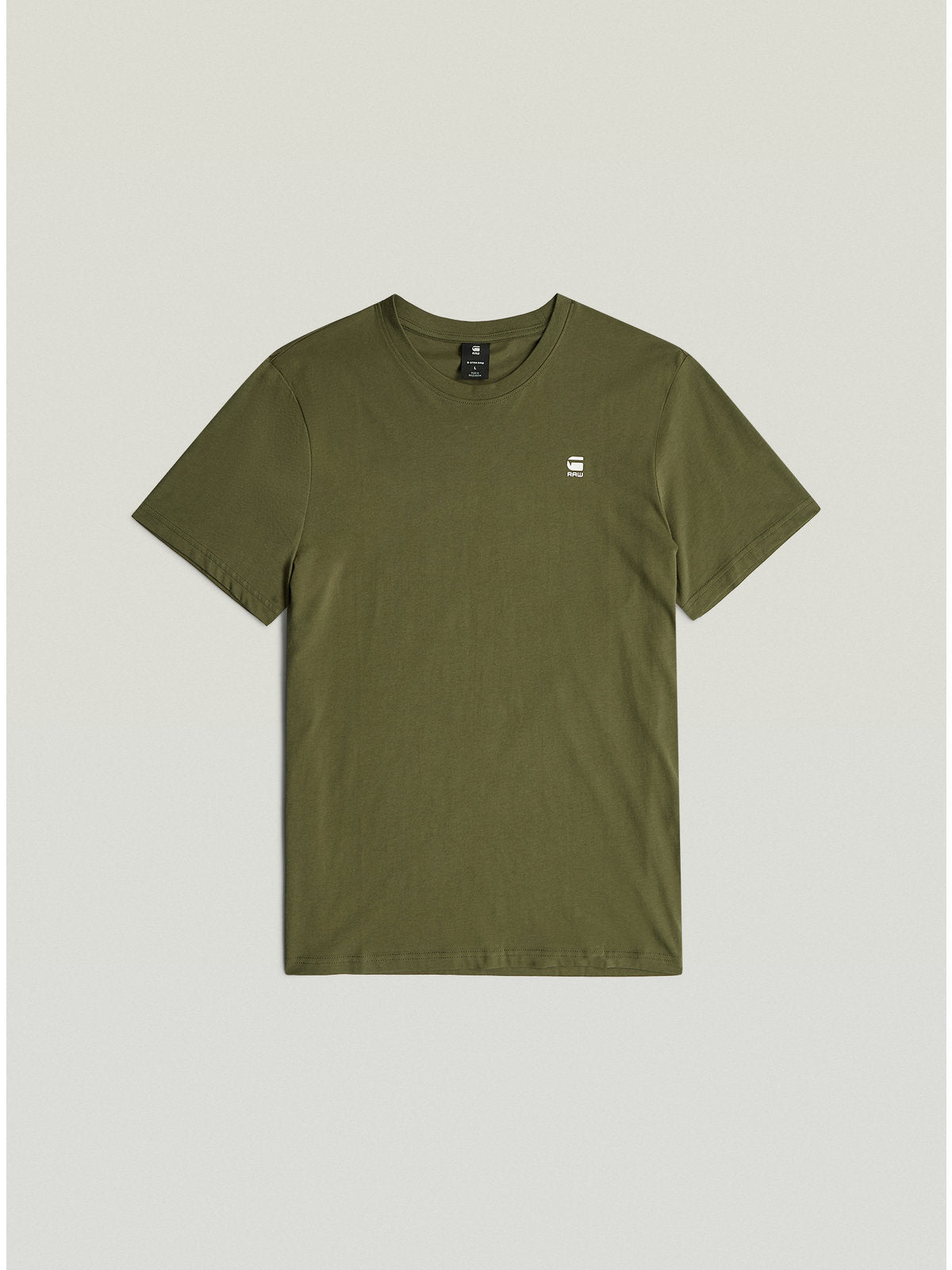 Мъжка тениска GRAW Slim в маслиненозелено, G-Star RAW – снимка 1