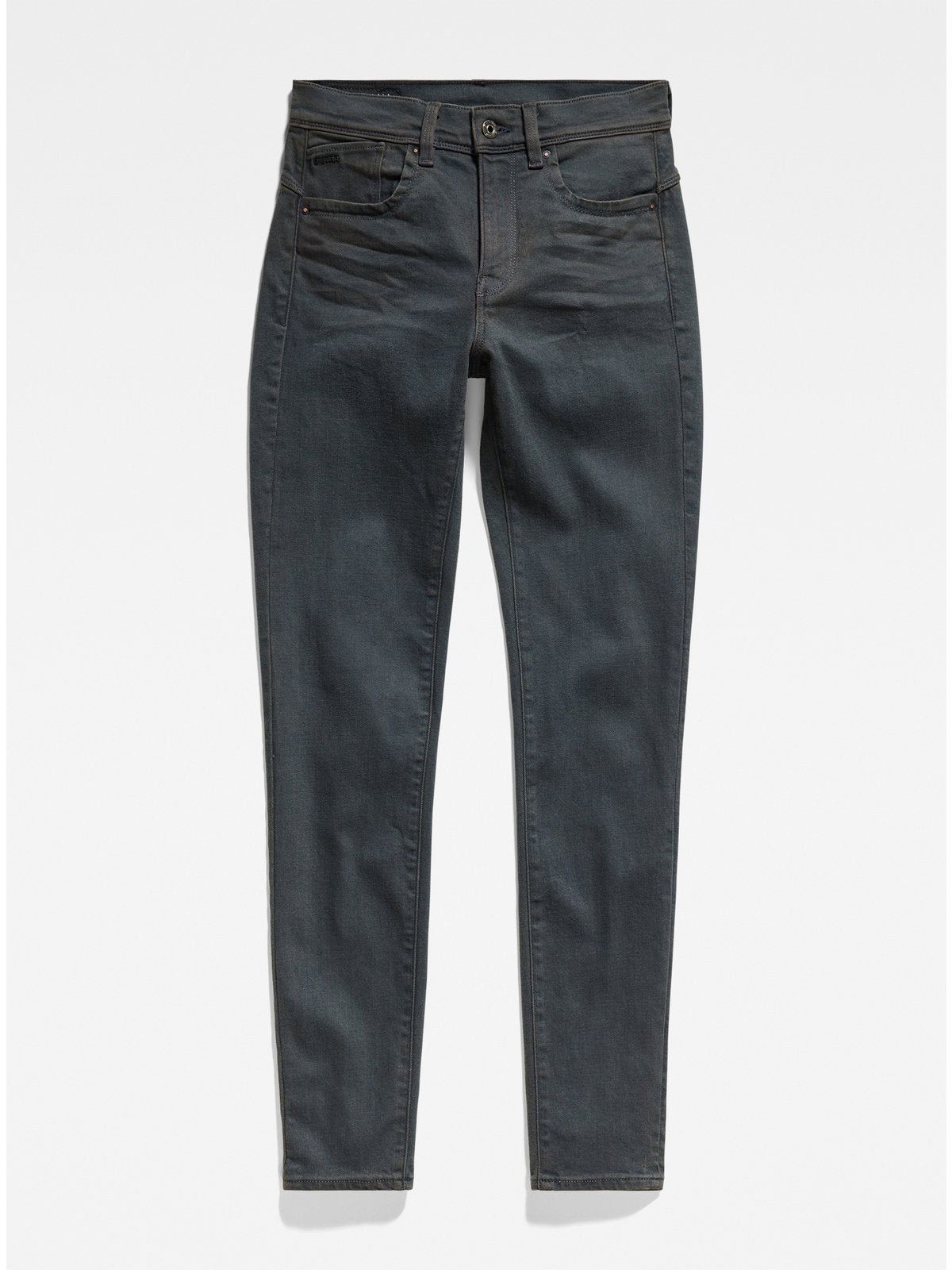 Дамски дънки Lhana High Super Skinny в сиво, G-Star RAW – снимка 2