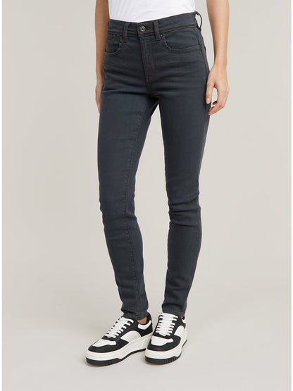 Дамски дънки Lhana High Super Skinny в сиво, G-Star RAW – снимка 1