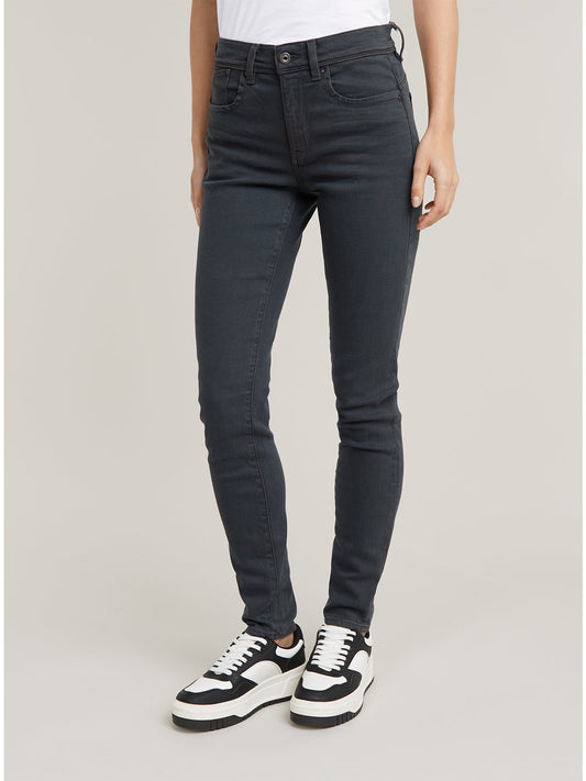 Дамски дънки Lhana High Super Skinny в сиво, G-Star RAW – снимка 1