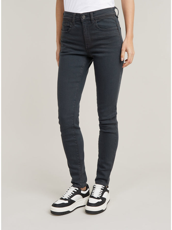 Дамски дънки Lhana High Super Skinny в сиво, G-Star RAW – снимка 1