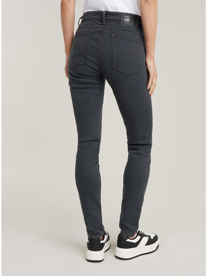 Дамски дънки Lhana High Super Skinny в сиво, G-Star RAW – снимка 3
