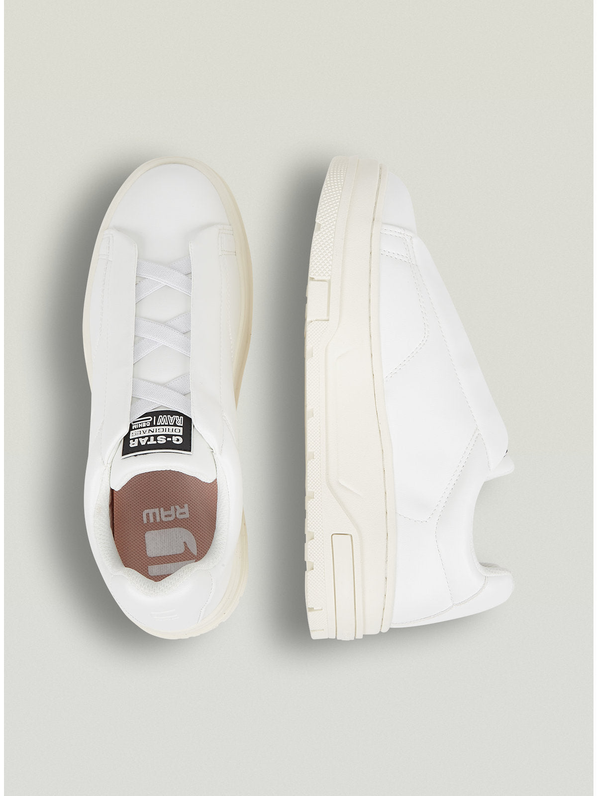 Дамски сникърси без връзки Lhana II Slip в бяло, G-Star RAW – снимка 2