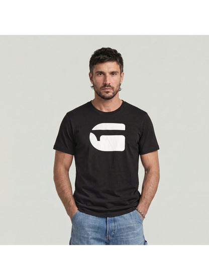 Мъжка тениска Logo Slim в черно, G-Star RAW – снимка 6