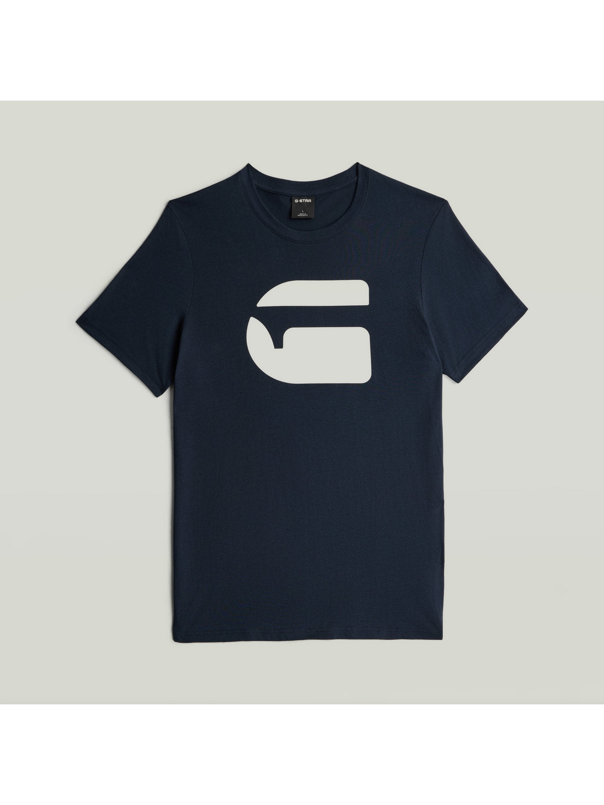 Мъжка тениска Logo Slim в тъмносиньо, G-Star RAW – снимка 4