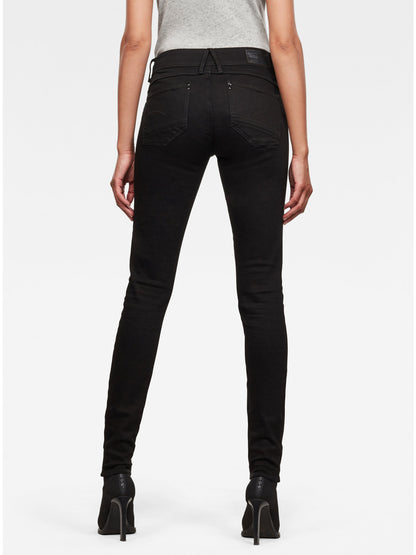Дамски дънки Lynn Mid Skinny в черно, G-Star RAW – снимка 5