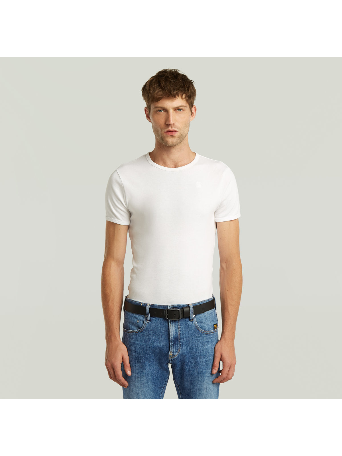 Мъжки кожен колан Mett в черно, G-Star RAW – снимка 5
