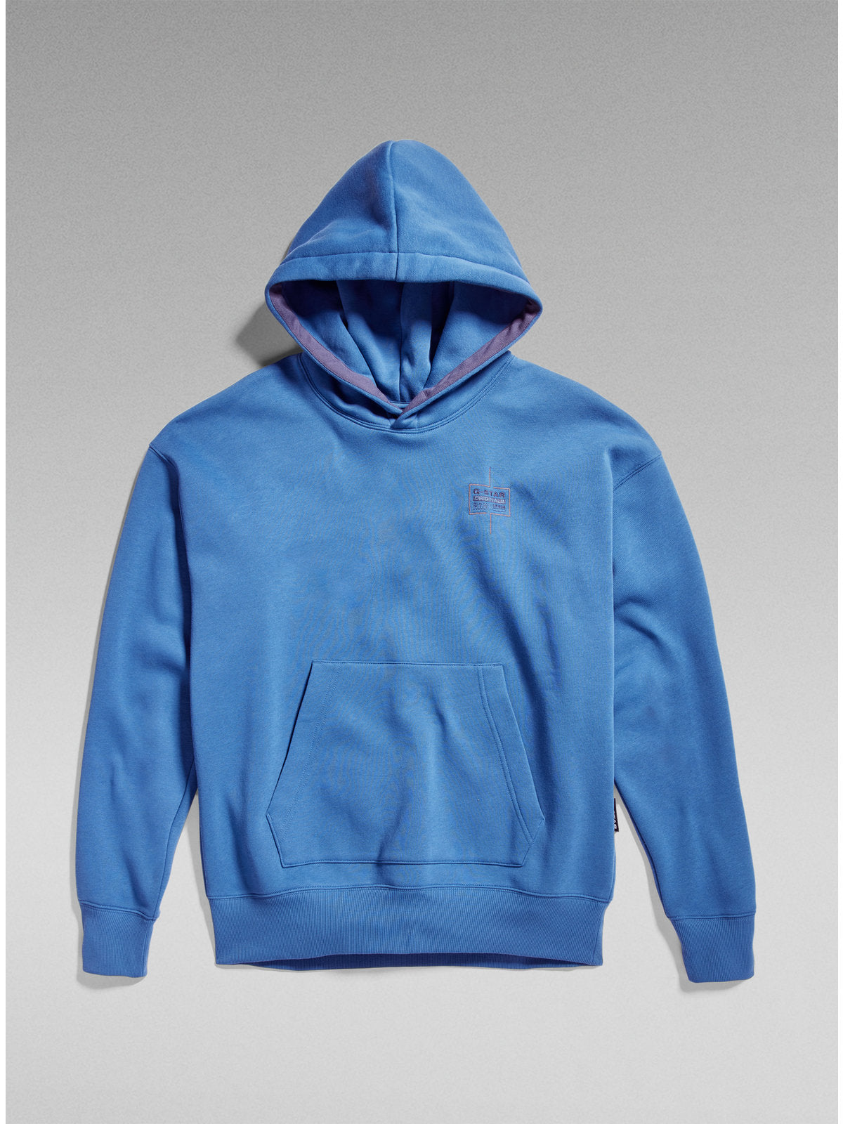 Унисекс суитшърт с качулка Core Oversized в синьо, G-Star RAW – снимка 1