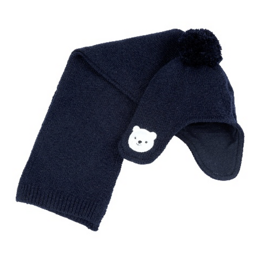 Шал и шапка Chicco Blue