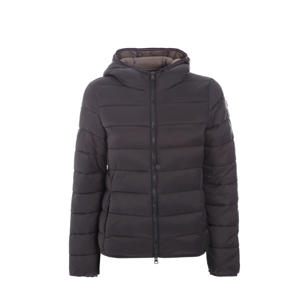 Conte of Florence сиво дамско яке с пух