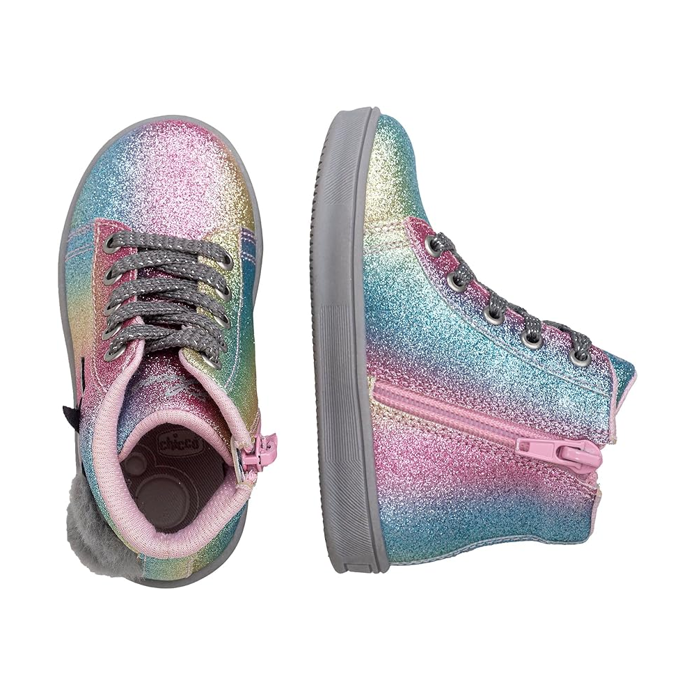 Детски обувки с цип (Unicorn rainbow)