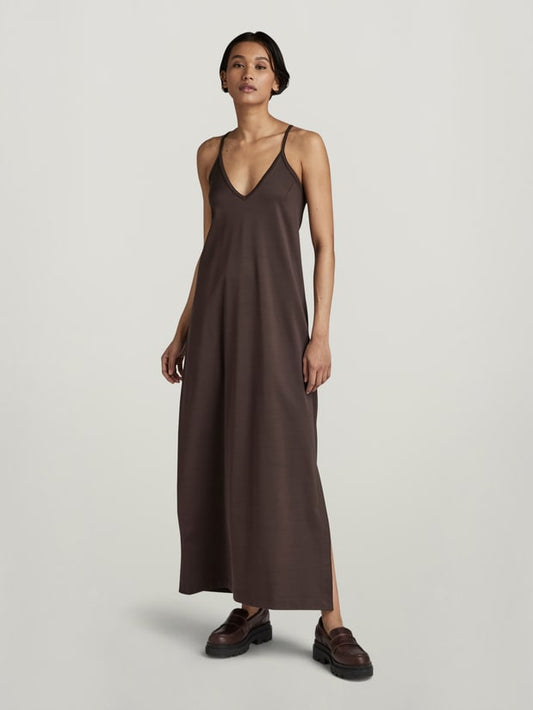 Slip Dress Loose S\L Wmn Chocolat Women